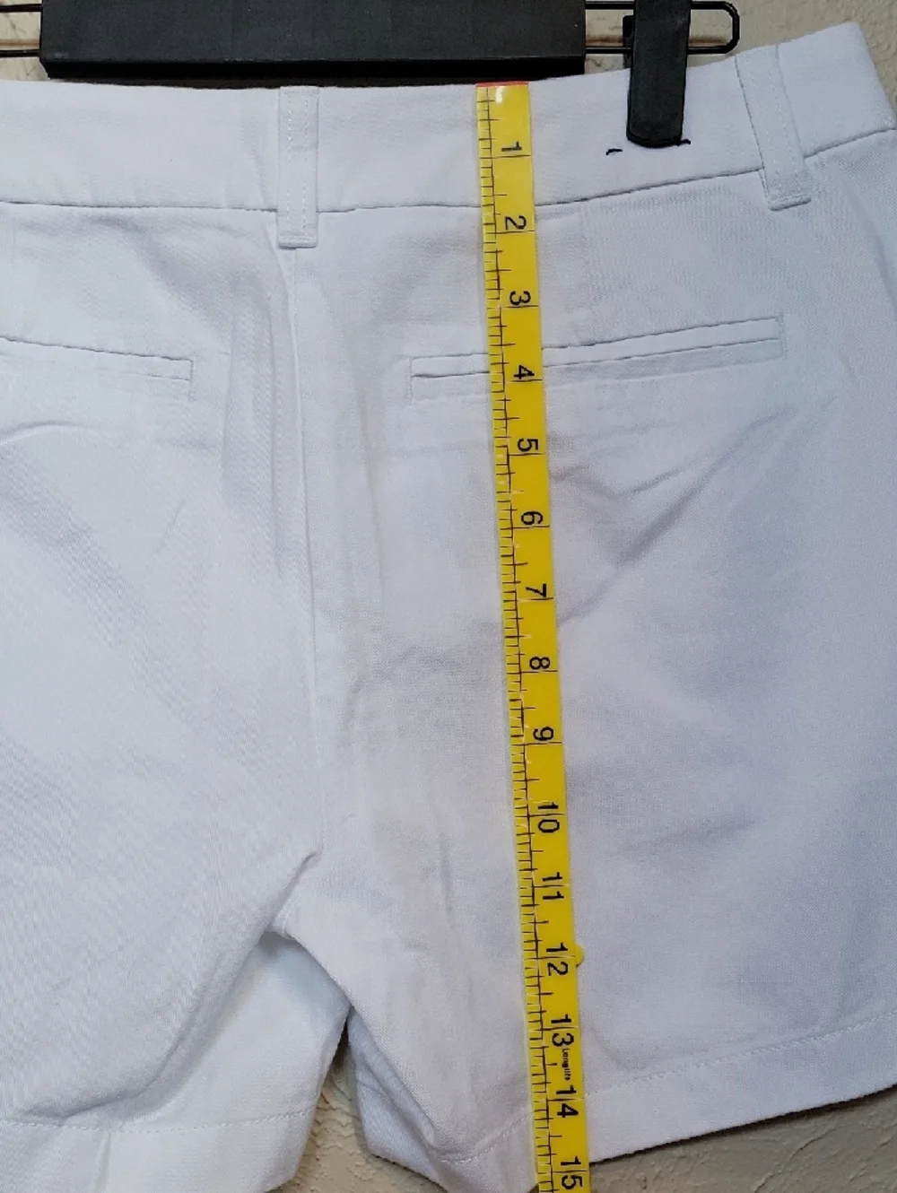 J. Crew White Cotton Casual Shorts Size 4 - Picture 8 of 8
